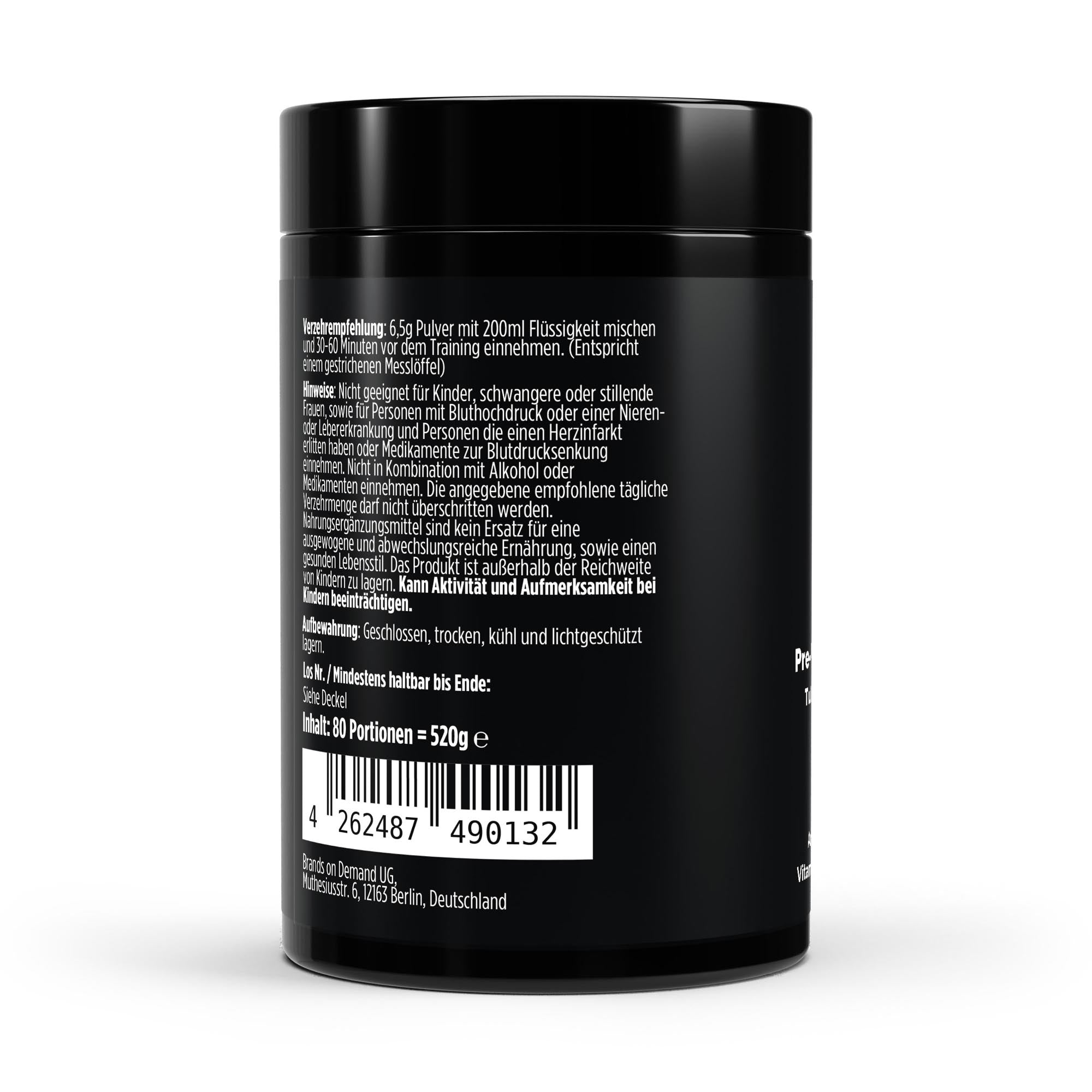 Бустер преди тренировка – Тутти Фрути, 520 гр. | Pure Natura