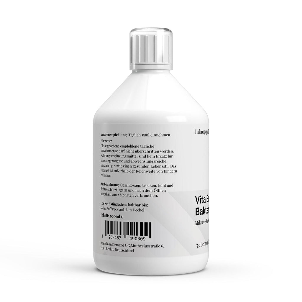 Vita Balance PLUS+ Шотове – Лимон, 500 мл (33 шота) | Pure Natura