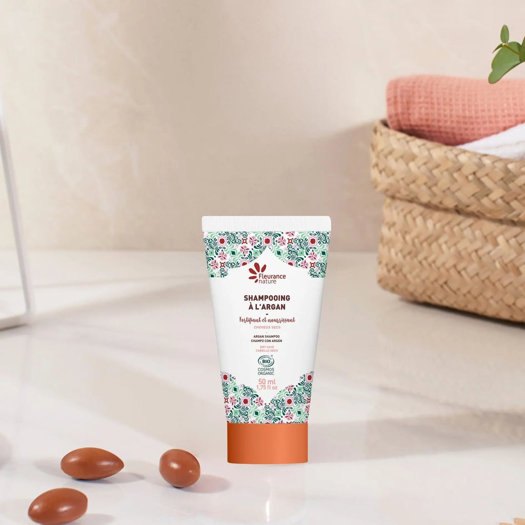 Био шампоан с арган Fleurance Nature 50 мл
