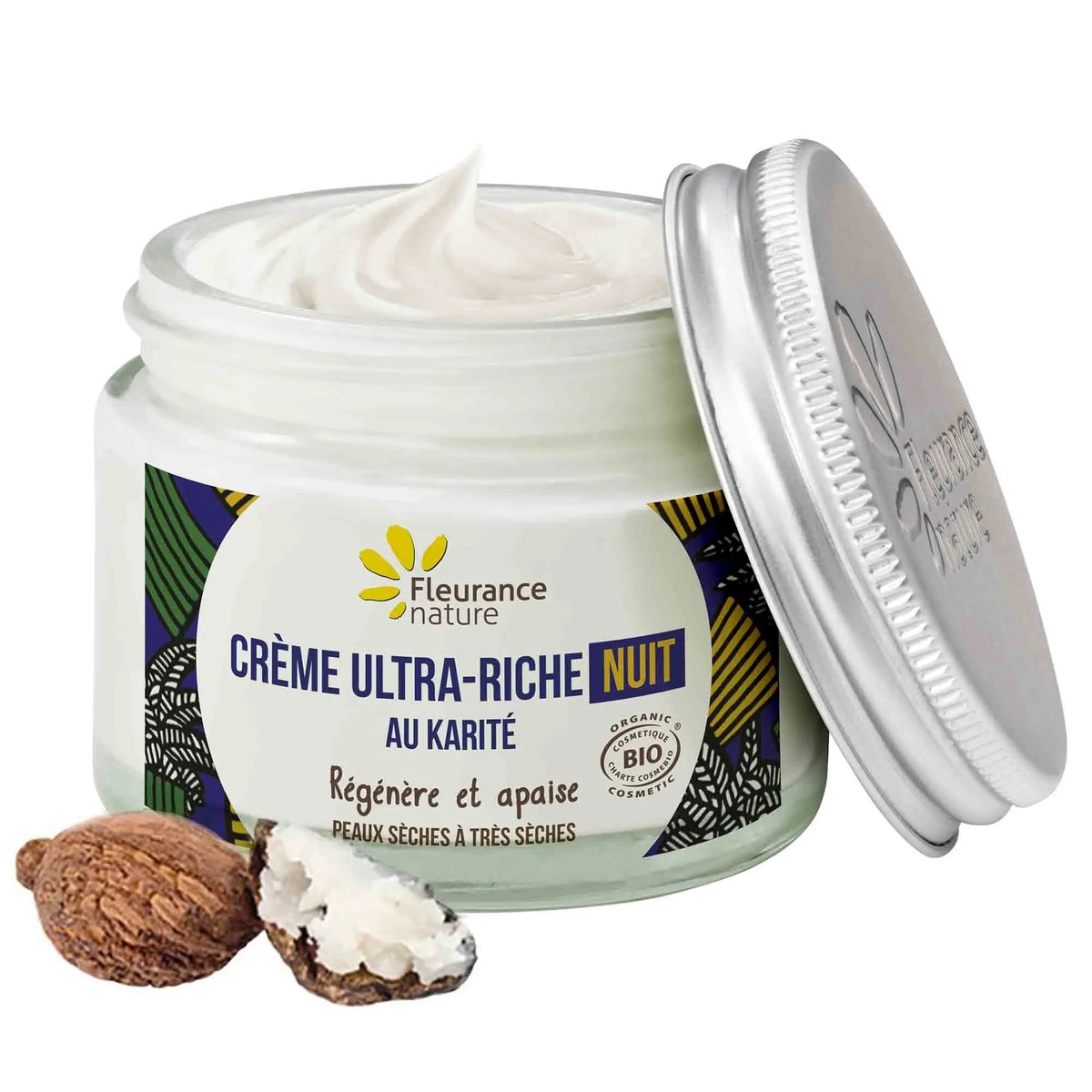 Ултра богат нощен крем с ший Fleurance Nature 50 мл