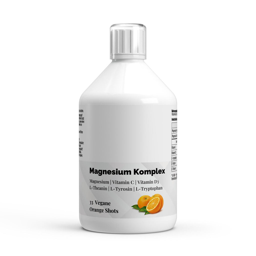 Комплекс Магнезий на дози PLUS+ – Портокал, 500 мл (33 дози) | Pure Natura