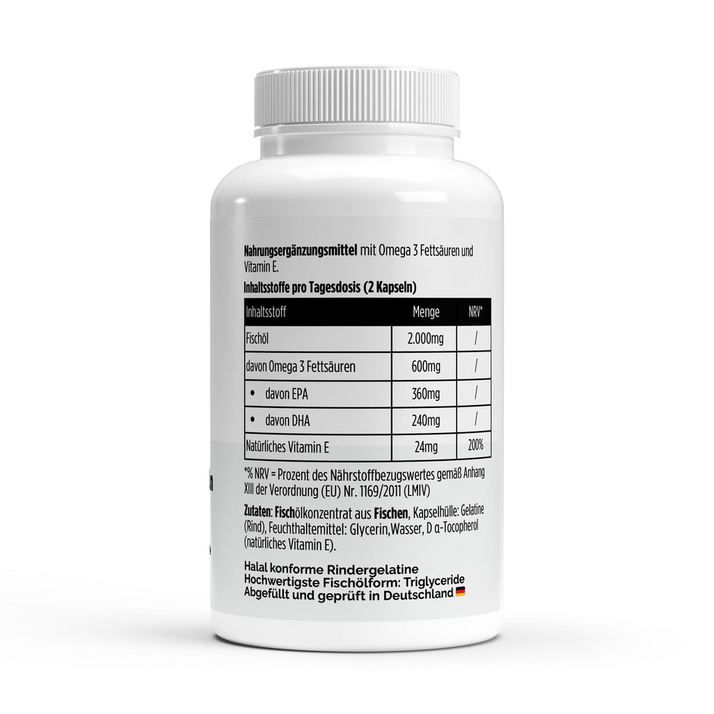 Omega 3 Triglyceride 18/12 (Halal) – 120 Softgels | Pure Natura