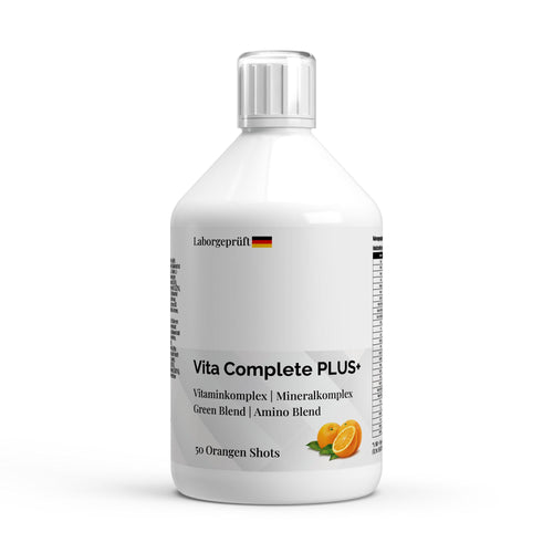 Vita Complete PLUS+ Шотове – Пресен Портокал, 500ml – Pure Natura